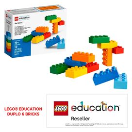 LEGO Education - Duplo 6 Bricks - 2000556