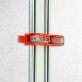 50x Suporte Para Trilho 3 Posições Conector 2 Vias - 221-542