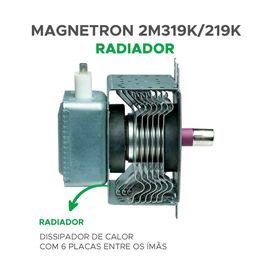 Magnetron Para Micro-ondas Om75p(31) 2m210-m1 2m319k 2m219k - Chip SCE