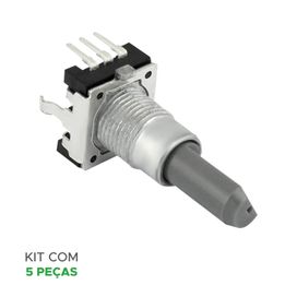 5x Potenciômetro Rotativo Encoder Sem Fim