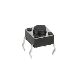 50x Chave Táctil 4 Terminais 6x6x4,3mm 180 Graus - ChipSCE