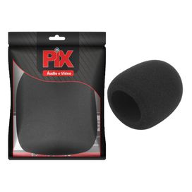 10x Espuma Externa Anti Puff Microfones Com Fio E Sem Fio