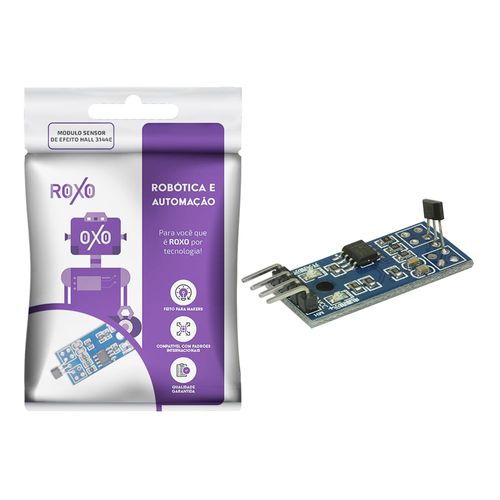Módulo Sensor De Efeito Hall 3144e Imã Velocidade - RoXo