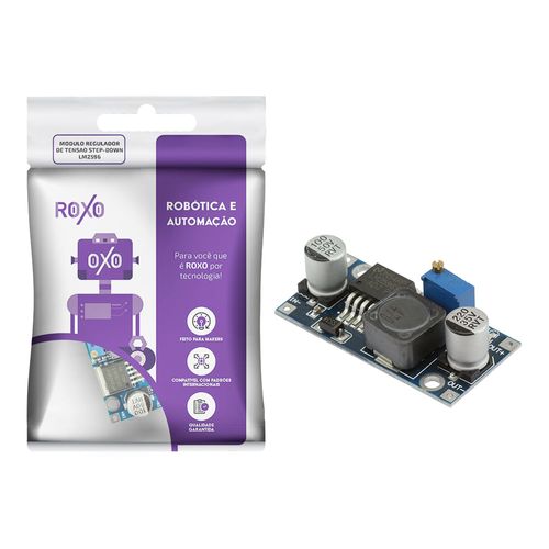 Módulo Abaixador De Tensão Step Down Dc Lm2596 3a - RoXo