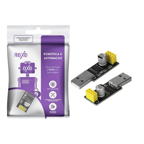 Adaptador Usb Serial Ttl Para Módulo Wi-fi Esp8266 Esp-01 - RoXo