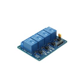 Módulo Relé 4 Canais Vias 5v - RoXo