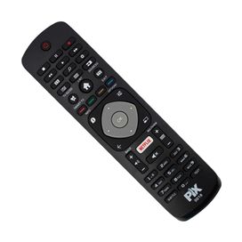 Controle Remoto Compatível Philips Led Tecla Smart e Netflix