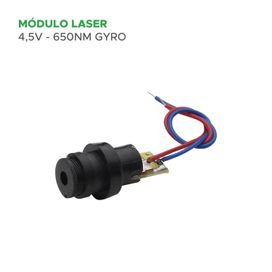 Módulo Laser 4,5V 650nm Gyro Plástico