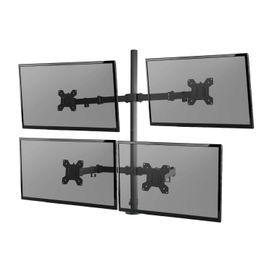 Suporte Articulado C/morsa P/ 4 Monitores De Mesa 10 Até 32"