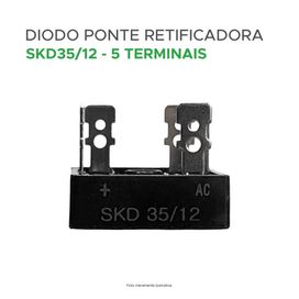 Diodo Ponte Skd35-12 Skd 35-12 - 5 Terminais