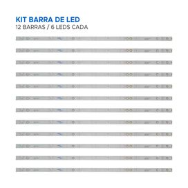 Kit Barramento Led Para Tv 65pug6794 65pud6794/77