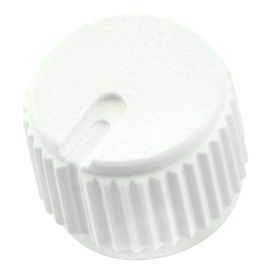 10x Botão Knob Para Ventilador s/ Parafuso - Ad215 - Branco