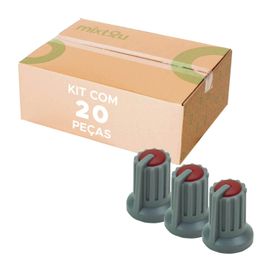 20x Botão Knob Chave Para Potenciômetro Kh77 - PIX