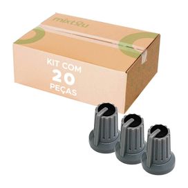 20x Botão Knob Chave Para Potenciômetro Kh77 - PIX