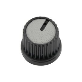 10x Botão Knob Redondo Estriado Sem Parafuso Ad209