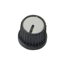 10x Botão Knob Redondo Estriado Com Parafuso Ad209