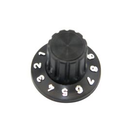 10x Knob Redondo Numerado Estriado c/ Parafuso 1426