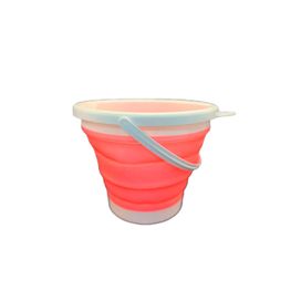 Balde Retrátil Silicone Dobrável 10l Limpeza Prática