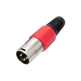 10x Plug Cannon Macho Série Chrome - PIX
