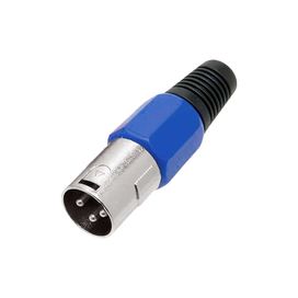 10x Plug Cannon Macho Série Chrome - PIX