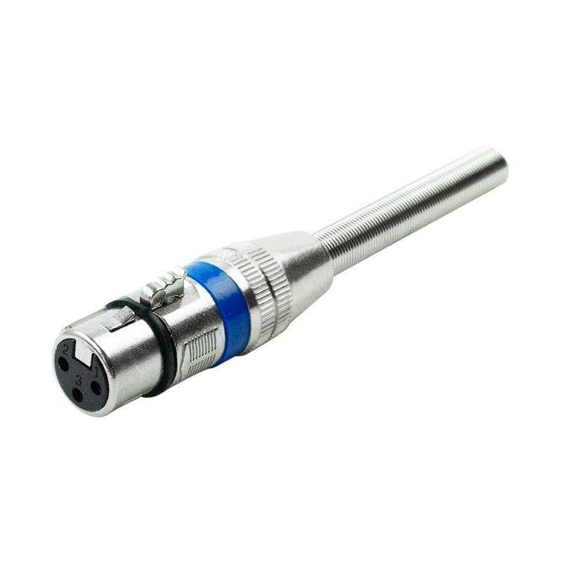 10x Plug Cannon Fêmea Com Mola Profissional - PIX
