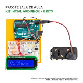 Kit Inicial Arduino Pacote Sala De Aula - K000007-6P