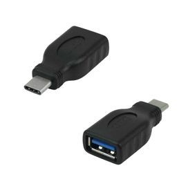 Adaptador Otg Usb-C Macho para Usb 3.0 Fêmea - 5+