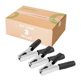 3x Garra Jacaré 200 Amp14,1cm - Green