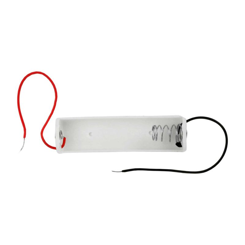 10x Suporte para 1 Pilha AA Pequeno - Alta Qualidade