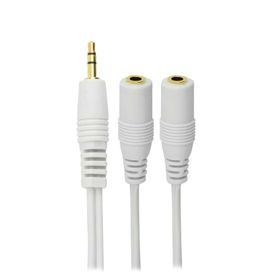 Divisor Cabo P2 Y 1 Macho 2 J2 Fêmea Mono X Fone De Ouvido