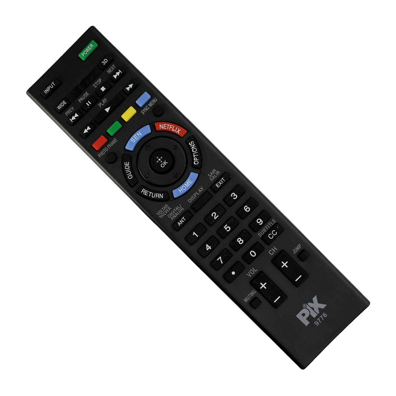 Controle Remoto Para Tv Sony Bravia Led Smart Rm-yd095 - PIX - Mixtou