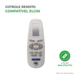 Controle Remoto Ar-Condicionado Compatível Elgin / York