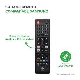 Controle Remoto Compatível Samsung BN59-01315A - Marca Pix