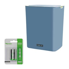 Lixeira Automática Sensor 14L - Banheiro e Cozinha Com Pilhas