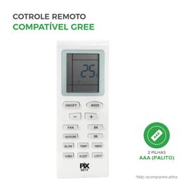 Controle Remoto Ar-Condicionado Compatível Split Yb1f2 Yb1fa - PIX