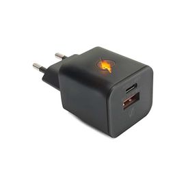 Carregador Celular Turbo The Flash 30W Com USB A e USB C - 5+