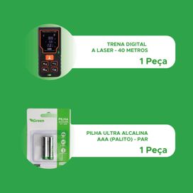 Trena Digital A Laser Digital Profissional 40m Com Pilhas