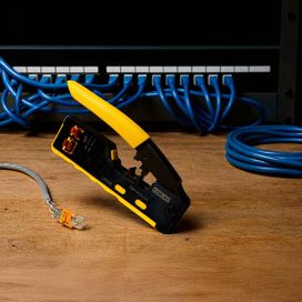 Alicate De Crimpar Multifunção Rj11 Rj12 E Rj45 De Passagem - KOKAY