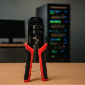 Alicate de Crimpar Cabo De Rede Rj45 Rj11 - KOKAY