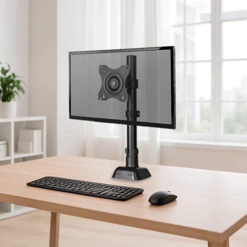 Suporte Para Monitor Ajustável Com Morsa De 10 Até 32 - Pix