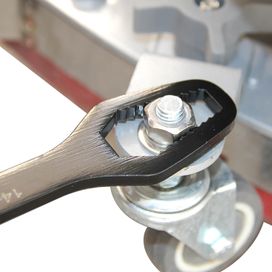 Chave Boca Fixa Aço Universal 8 a 22mm Cabeça Dupla Torx Ferramenta Resistente Multifuncional