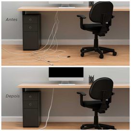 Organizador de Fios e Cabos 12mm - Espiral 10 Mts Expansível