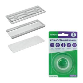 Suporte Para Extensão Filtro Linha Com Fita Dupla Face - 2M