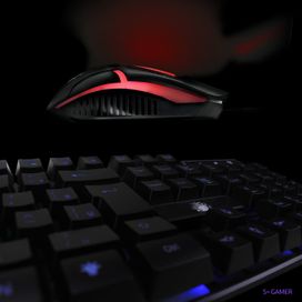 Combo Teclado E Mouse Gamer Nemesis Start USB - 5+