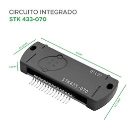 Circuito Integrado Stk433-070 / Stk 433-070 - ChipSCE