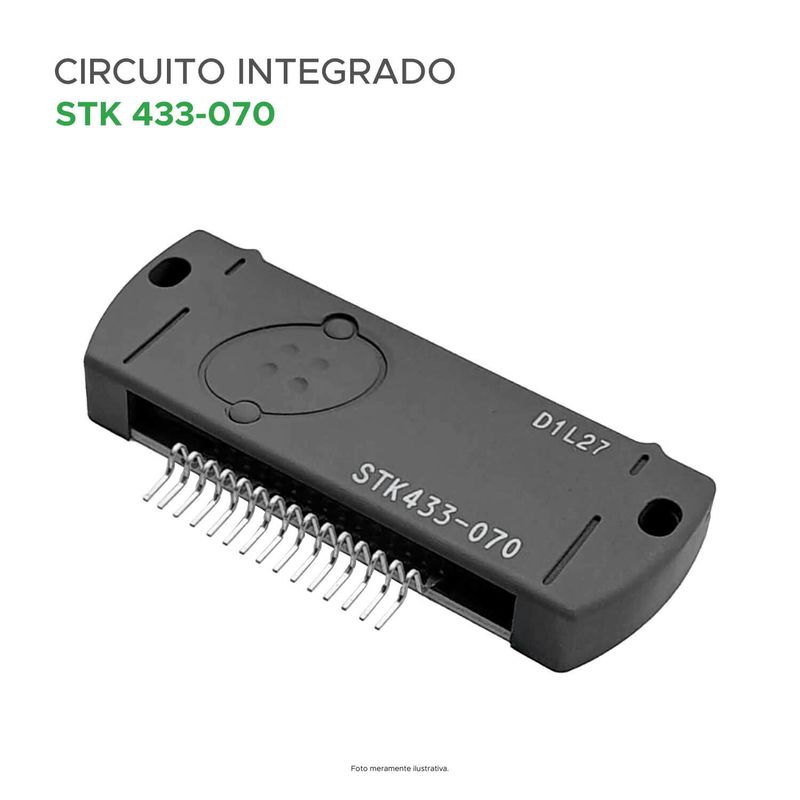 Circuito Integrado Stk433-070 / Stk 433-070 - ChipSCE