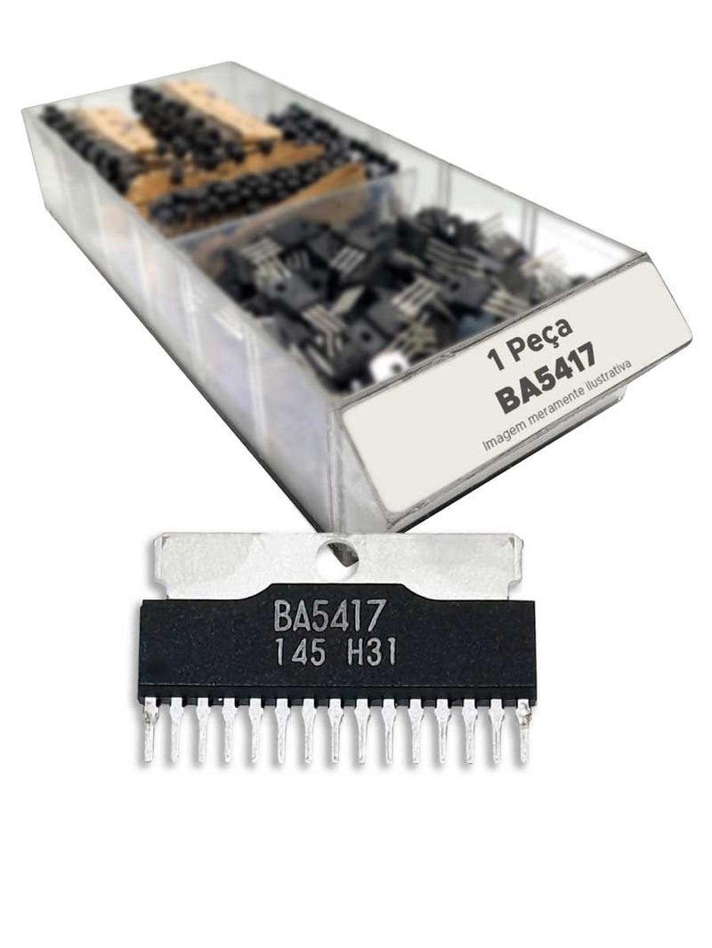 Circuito Integrado Ba5417 = Ba 5417 - Pente 15 Pinos