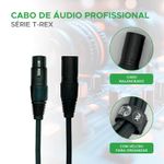 Cabo Cannon Xlr Macho Para Xlr Fêmea Profissional