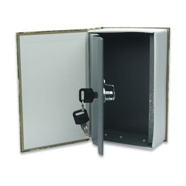 Cofre Livro Camuflado 2 Chaves Discreto Porta Joias Love