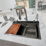 Cuba Cozinha Gourmet Torneira Cascata Lavador Copos